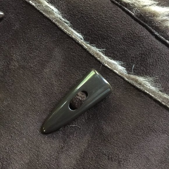 Vest Faux Fur Lined Toggle Bohemian Outerwear Dollhouse Boho - Picture 6 of 9